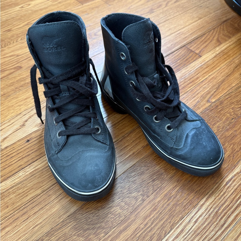 Sorel Men's Charcoal High-Top Sneakers
